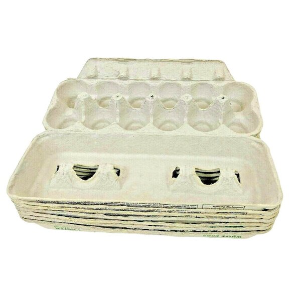 Reusable Egg Cartons For 12 Eggs Large Grade 6 Count Art Crafts Organization 47b - Picture 4 of 4